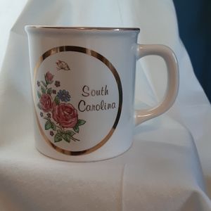 Scotty Mica Chokin 24k gold trimmed mug